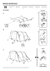 Manual Vango Odyssey Air 500 Villa Tent