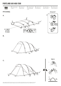 Manuál Vango Portland Air 400 Stan