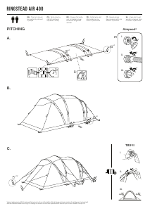 Bedienungsanleitung Vango Ringstead Air 400 Zelt