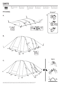 Manuál Vango Santo Air 400 Stan