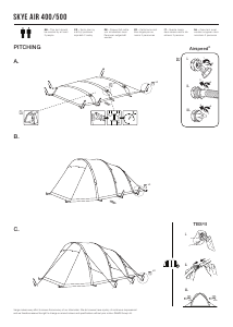 Bedienungsanleitung Vango Skye Air 500 Zelt