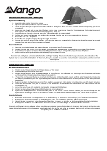 Mode d’emploi Vango Spey 300+ Tente