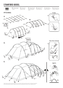 Manuál Vango Stanford 800XL Stan