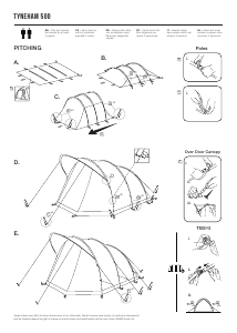 Handleiding Vango Tyneham 500 Tent