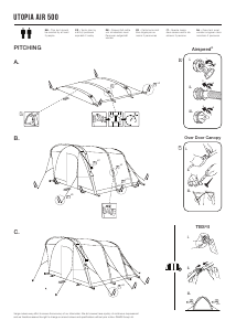 Manuál Vango Utopia Air TC 500 Stan