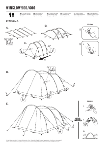 Manuale Vango Winslow 500 Tenda