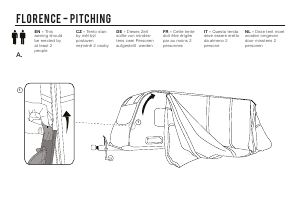 Handleiding Vango Florence 420 Voortent