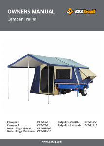 Manual OZtrail Ridgeline Latitude Trailer Tent