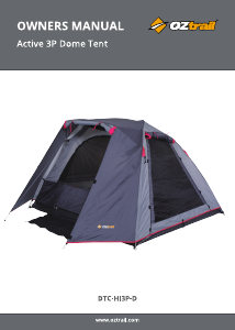 Handleiding OZtrail Active 3P Tent