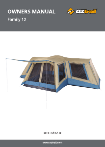 Manual OZtrail Family 12 Tent