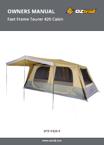 Manual OZtrail Fast Frame Tourer 420 Cabin Tent