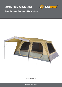 Manual OZtrail Fast Frame Tourer 450 Cabin Tent