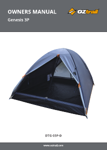 Manual OZtrail Genesis 3P Tent