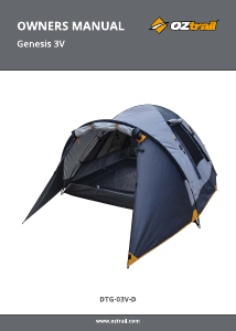 Manual OZtrail Genesis 3V Tent
