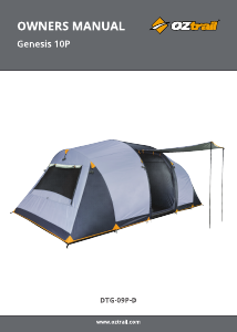 Manual OZtrail Genesis 10P Tent