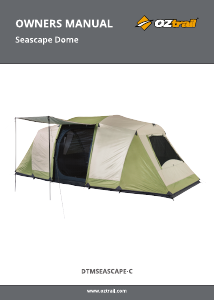 Handleiding OZtrail Seascape Tent