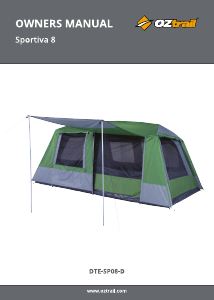 Handleiding OZtrail Sportiva 8 Tent