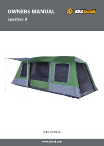 Handleiding OZtrail Sportiva 9 Tent