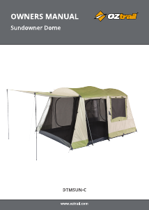 Handleiding OZtrail Sundowner Tent