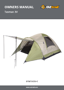 Manual OZtrail Tasman 3V Tent