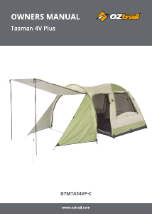 Manual OZtrail Tasman 4P Plus Tent