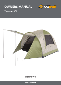 Manual OZtrail Tasman 4V Tent