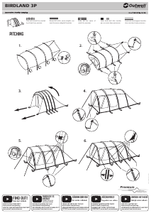 Handleiding Outwell Birdland 3P Tent