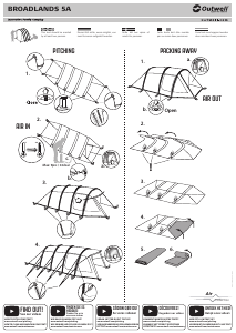 Handleiding Outwell Broadlands 5A Tent