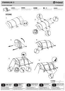 Mode d’emploi Outwell Franklin 3 Tente