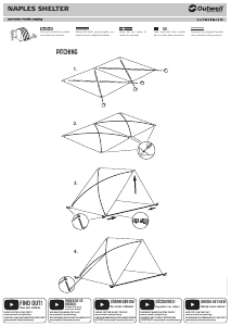 Manual Outwell Naples Shelter Tent