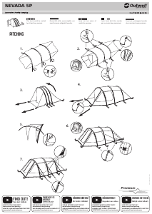 Handleiding Outwell Nevada 5P Tent