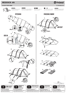 Manual Outwell Reddick 4A Tent