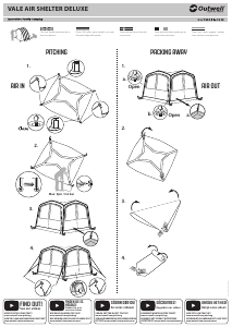 Handleiding Outwell Vale Air Shelter Deluxe Tent