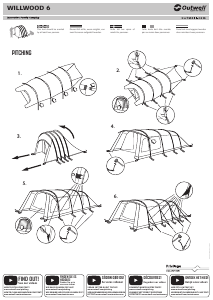 Mode d’emploi Outwell Willwood 6 Tente