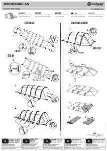 Handleiding Outwell Woodburg 6A Tent