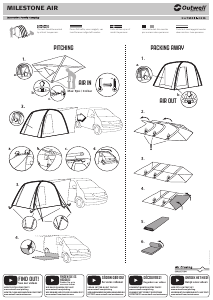 Manual Outwell Milestone Air Awning