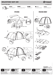 Manual Outwell Milestone Nap Air Awning