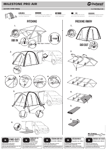 Manual Outwell Milestone Pro Air Awning