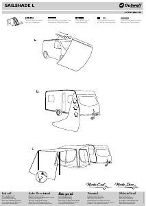 Handleiding Outwell Sailshade L Voortent