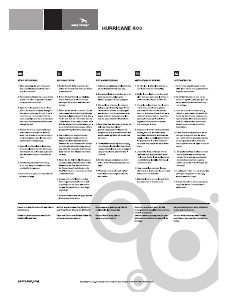 Mode d’emploi Easy Camp Hurricane 400 Tente