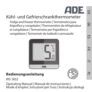 Bedienungsanleitung ADE WS 1832 Wetterstation