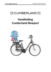 Handleiding Cumberland Newport Elektrische fiets