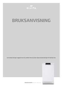 Bruksanvisning Elvita CDM2450V Diskmaskin