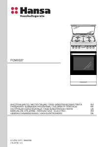 Manual Hansa FCMXS582977 Aragaz