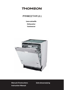 Mode d’emploi Thomson PRIMO 2 TH FULL Lave-vaisselle