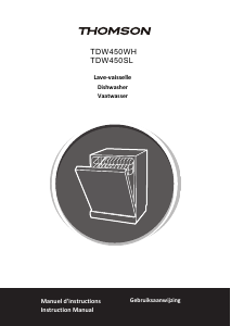 Manual Thomson TDW 450 WH Dishwasher