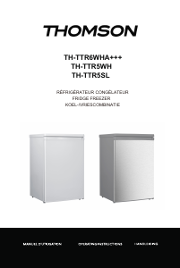 Mode d’emploi Thomson TH-TTR5WH Réfrigérateur