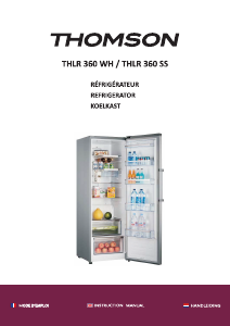 Mode d’emploi Thomson THLR 360 SS Réfrigérateur