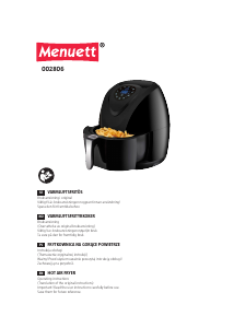 Handleiding Menuett 002-806 Friteuse