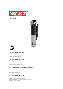 Manual Menuett 005-527 Sous-vide Stick